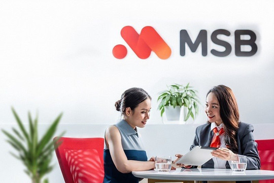 MSB chốt danh sách cổ đông chia cổ phiếu thưởng 30% vào tháng 10