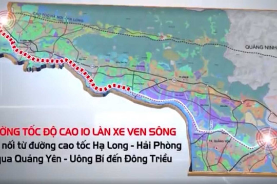 Quảng Ninh tìm nhà thầu cho dự án đường ven sông kết nối cao tốc gần 1.500 tỷ đồng