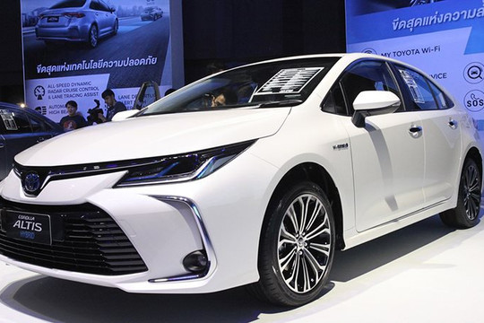 Toyota Corolla Altis 2022 về Việt Nam với giá dự kiến từ 750 triệu đồng