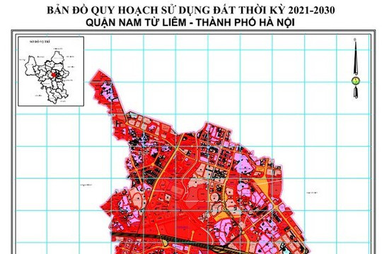 4 khu đất quan trọng trong quy hoạch chi tiết quận Nam Từ Liêm giai đoạn 2021 - 2030