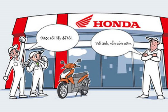 Các chính sách bảo hành xe máy Honda 2022