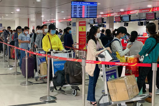 Từ 15/2: Việt Nam không hạn chế tần suất khai thác đường bay quốc tế thường lệ