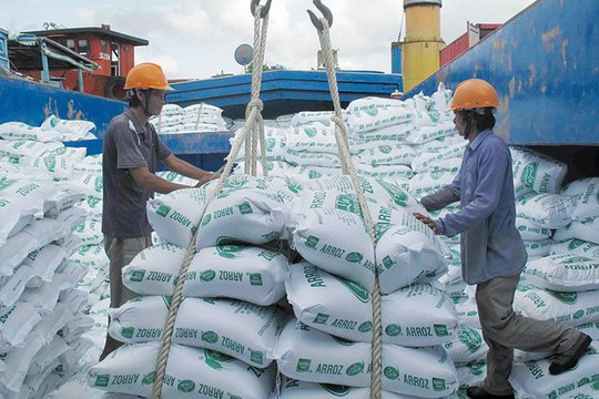 Xuất khẩu gạo tăng 46% trong tháng 1/2022