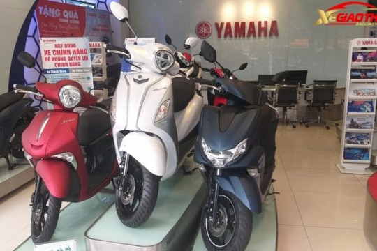 Cập nhật bảng giá xe máy Yamaha mới nhất tháng 3/2022