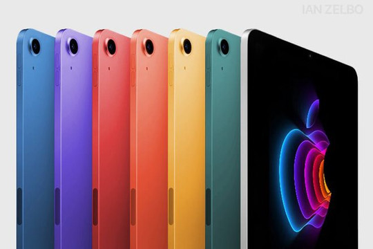 iPad Air 5 “lộ” thiết kế, có 7 màu sắc vừa đẹp vừa sang