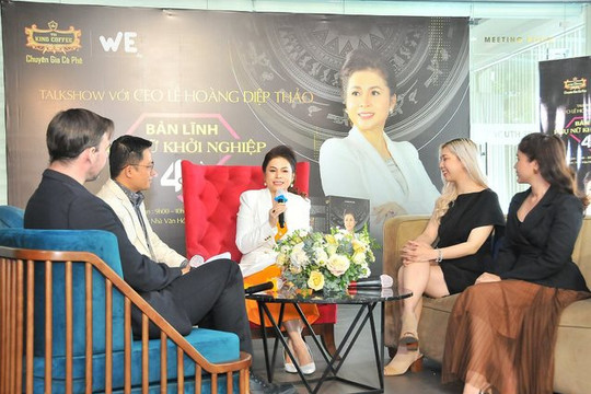 CEO King Coffee thành lập dự án hỗ trợ 100 phụ nữ khởi nghiệp