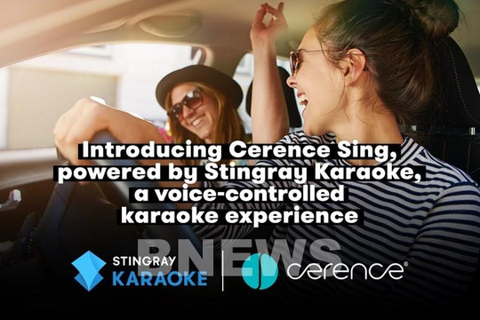 Xe điện VF8 và VF9 của Vinfast sẽ tích hợp ứng dụng hát karaoke Cerence Sing