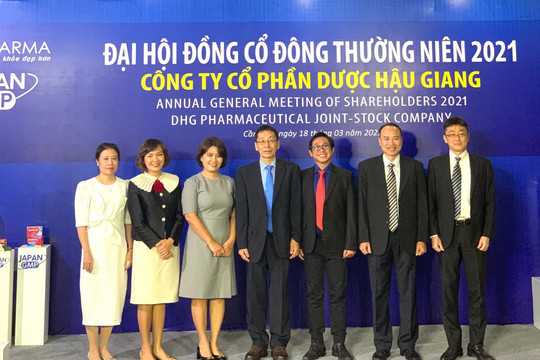 Dược Hậu Giang (DHG) công bố lịch trả cổ tức bằng tiền mặt tỷ lệ 35%