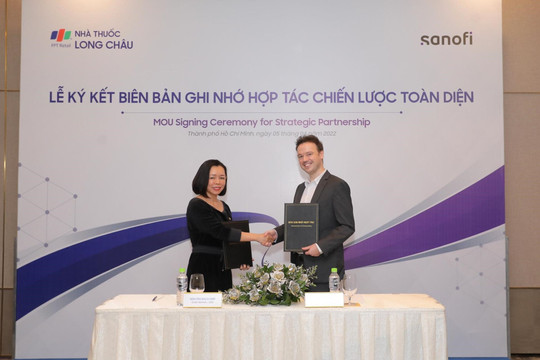 FPT Long Châu và Sanofi CHC ký kết hợp tác chiến lược toàn diện