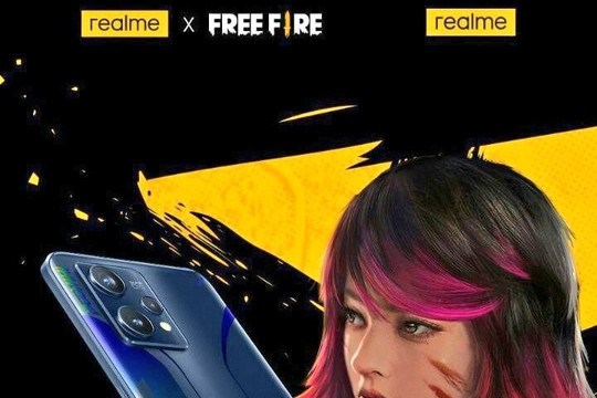 Realme ra mắt smartphone chủ đề Free Fire
