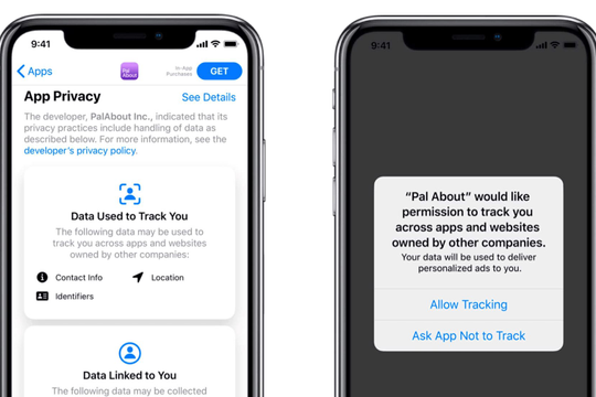 Nhiều người dùng iOS chấp nhận cho bên thứ 3 theo dõi hoạt động