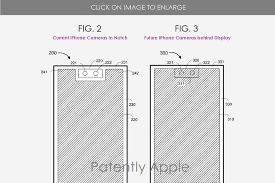 Apple được cấp bằng sáng chế, điện thoại không viền đến từ "Táo Khuyết" sẽ sớm được xuất hiện