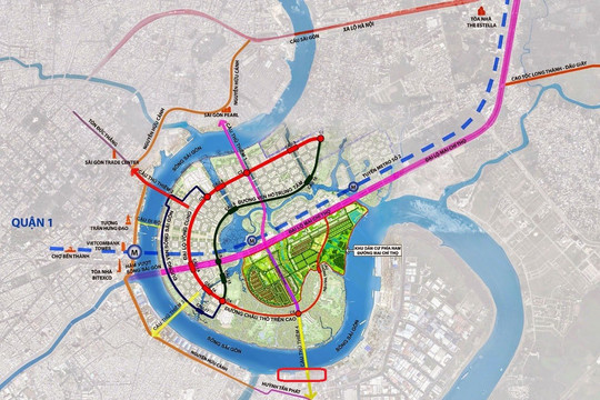 Quy hoạch cảng Tân Thuận - bước đầu hình thành khu đô thị ven sông hiện đại