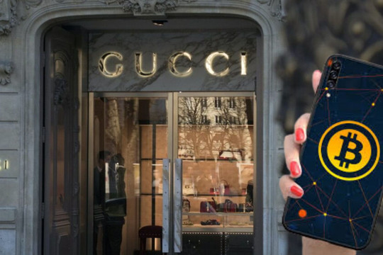Gucci chấp thuận thanh toán bằng tiền mã hoá ở Mỹ từ tháng 5/2022