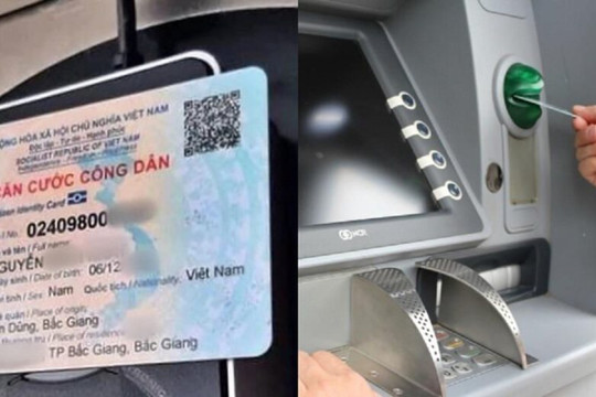 Ngân hàng nào đang áp dụng rút tiền tại ATM bằng CCCD gắn chíp?