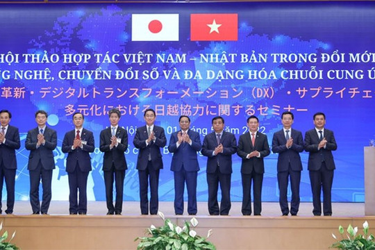 Việt Nam - Nhật Bản "bắt tay nhau" thiết lập chuyển đổi số