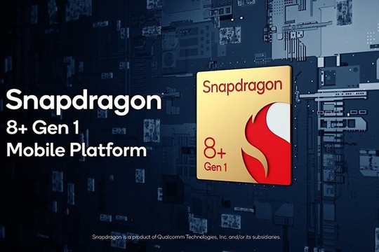 Qualcomm ra mắt phiên bản Snapdragon 8+: Hiệu năng được nâng cấp