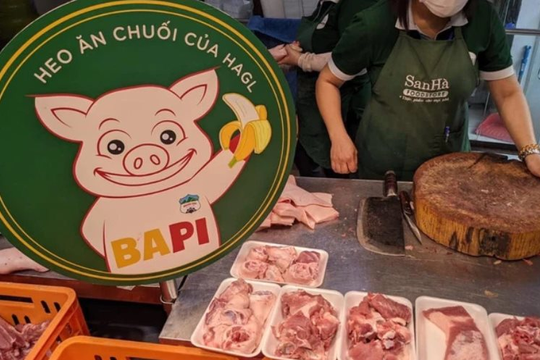 Hoàng Anh Gia Lai (HAG) lập công ty con phân phối thịt heo BAPI và chuối nhà trồng được