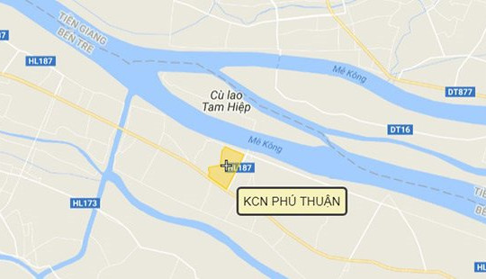 Bến Tre: Tăng vốn KCN Phú Thuận lên gần 3.600 tỷ đồng