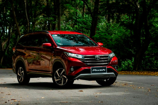 Toyota Rush “biến mất" khỏi thị trường Việt