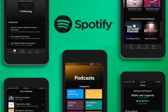 Podcast trên Spotify gặp sự cố