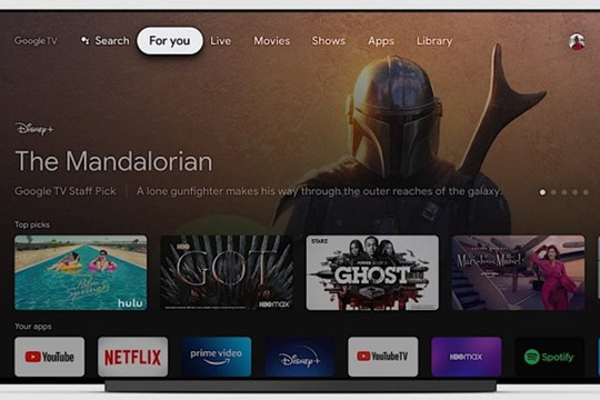 Google TV đã có mặt trên hệ điều hành iOS