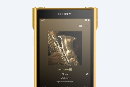 Sony Walkman: Máy nghe nhạc hiện đại thiết kế từ hợp kim nhôm