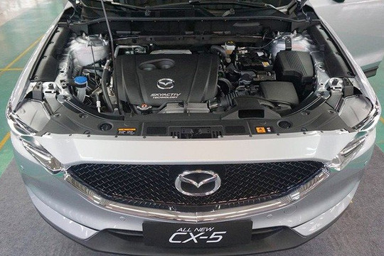 Mazda CX-5 2022 được trang bị động cơ tăng áp mạnh mẽ