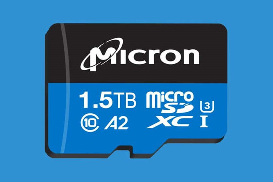 Thẻ nhớ microSD có dung lượng lên đến 1,5 TB