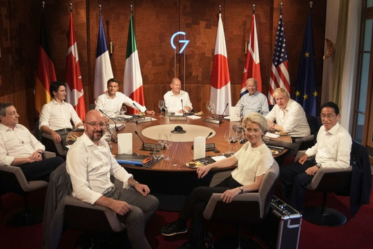 G7 cam kết hỗ trợ 28 tỷ euro cho ngân sách Ukraine