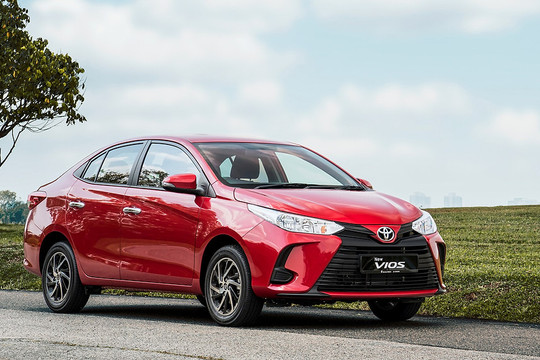 Giá xe Toyota Vios giảm từ 10 – 30 triệu đồng để kéo khách mua