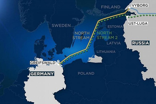 Cổ phiếu dầu khí phản ứng ra sao sau tin Nga có thể mở van đường ống Nord Stream 2?
