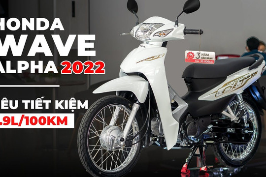Bảng giá xe máy Honda Wave Alpha 2022 mới nhất ngày 19/9/2022