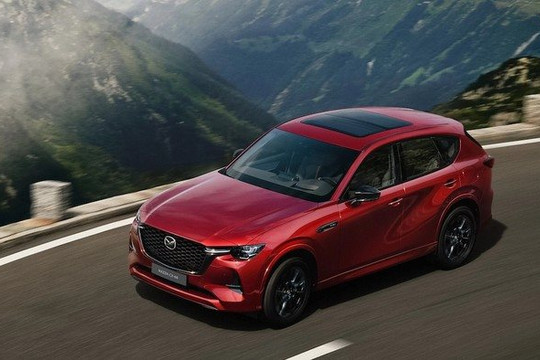 Doanh số xe ô tô Mazda CX-60 tăng gấp đôi nhờ thiết kế động cơ mới