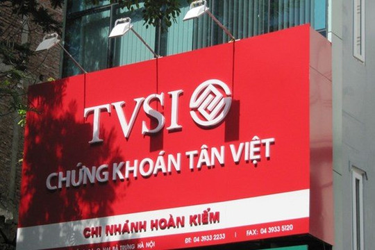 Chứng khoán Tân Việt (TVSI): Tạm ngừng nhận chuyển nhượng trái phiếu doanh nghiệp