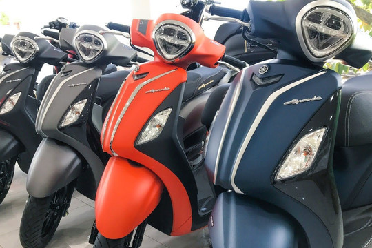 Bảng giá xe máy Yamaha Grande 2022 mới nhất giữa tháng 10/2022