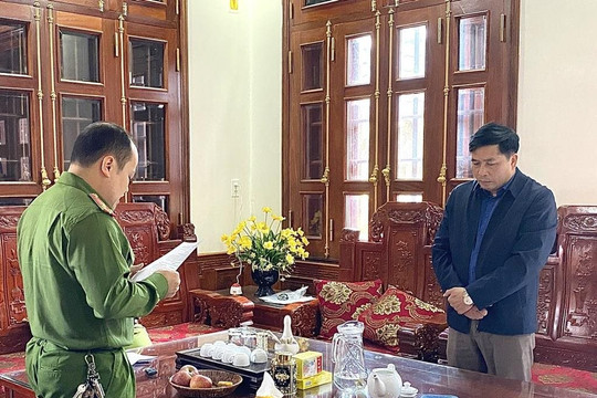 Cao Bằng: Khởi tố nguyên Chủ tịch UBND huyện Bảo Lạc