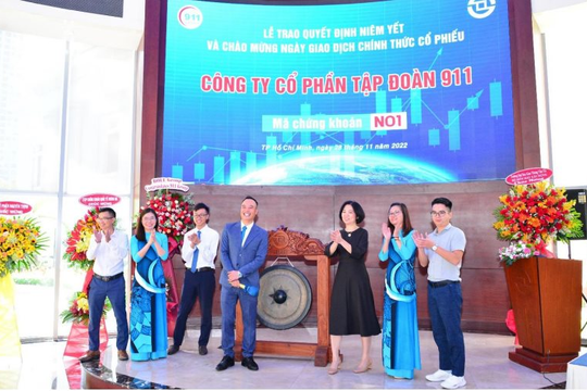 Tập đoàn 911 (NO1) chính thức "đánh cồng" trên HOSE