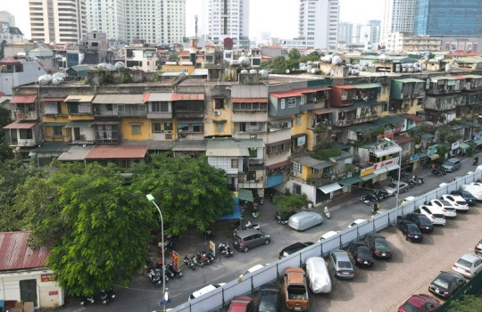 Dự định bồi thường gấp đôi diện tích đối với việc cải tạo chung cư cũ