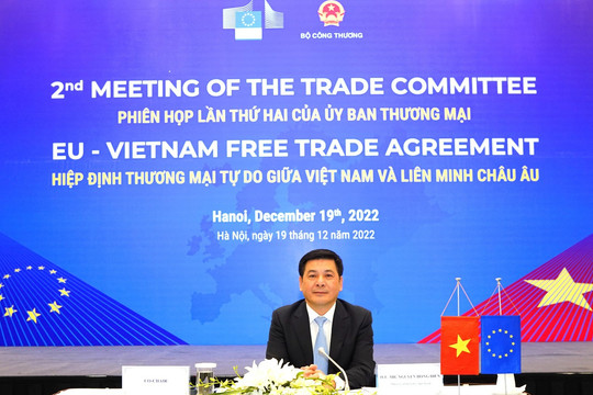 Tiếp tục thúc đẩy thương mại trong khuôn khổ Hiệp định EVFTA
