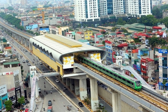 Dự án đường sắt Cát Linh - Hà Đông nhận bổ sung 910 tỷ đồng
