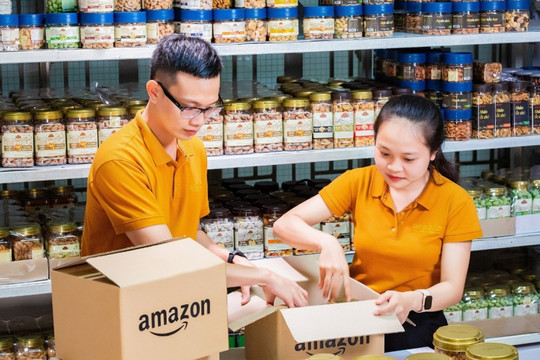 Giá trị thương hiệu “Made-in-Vietnam” bán hàng trên Amazon tăng hơn 45%