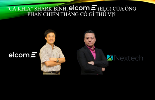 "Cà khịa" Shark Bình, Elcom (ELC) của ông Phan Chiến Thắng có gì thú vị?