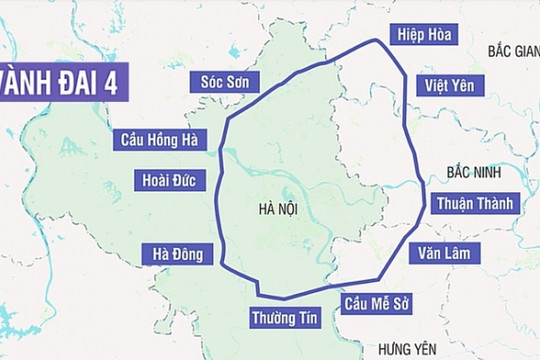 [Infographic] Hà Nội chuẩn bị khởi công xây dựng đường Vành đai 4