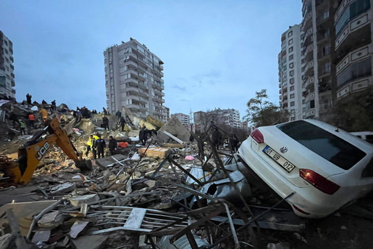 Thảm họa động đất có thể khiến Thổ Nhĩ Kỳ thiệt hại tới 84 tỷ USD