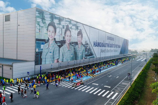Lãi gần 5 tỷ USD, 4 nhà máy Samsung tại Việt Nam báo lợi nhuận cao nhất 5 năm