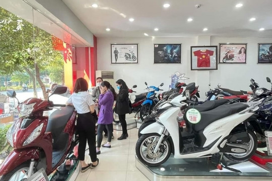 Thị trường xe máy Việt diễn biến trái chiều trong 2 tháng đầu năm