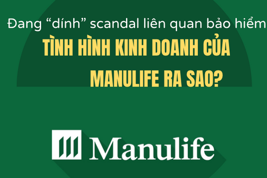 Đang “dính” scandal liên quan bảo hiểm, tình hình kinh doanh của Manulife ra sao?