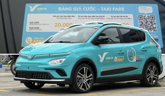 Taxi điện VinFast “tung” giá cước cạnh tranh với các hãng xe truyền thống