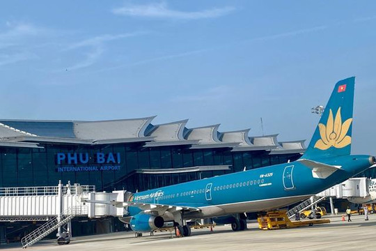 Đưa vào khai thác nhà ga T2 Cảng Hàng không quốc tế Phú Bài
